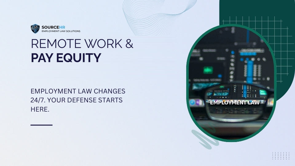 Remote Work, Pay Equity & Worker Classification